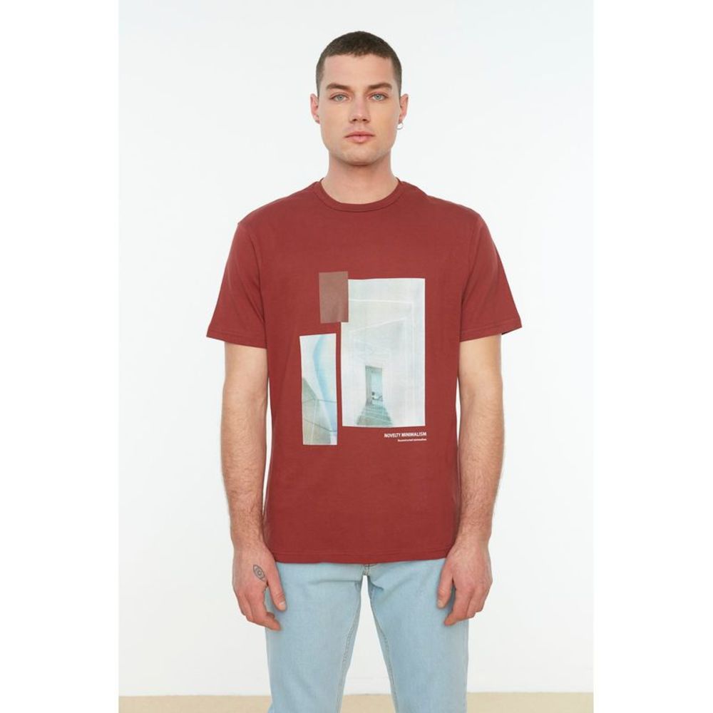 NWT Trendyol Men Regular fit Crew neck Knit T-Shirt